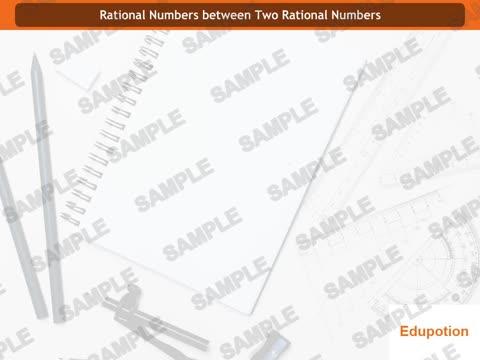 Rational Numbers on the Number Line